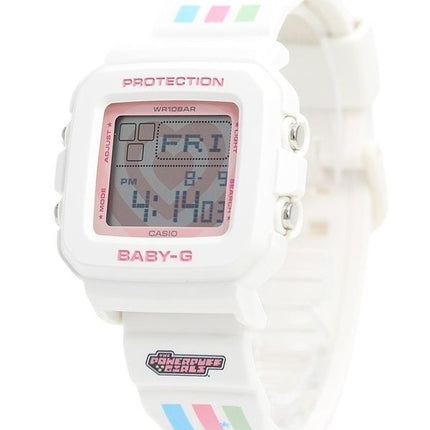 Casio Baby-G Plus The Powerpuff Girls Collaboration Digital Quartz BGD-10KPP-7 100M dameur med speciel holder