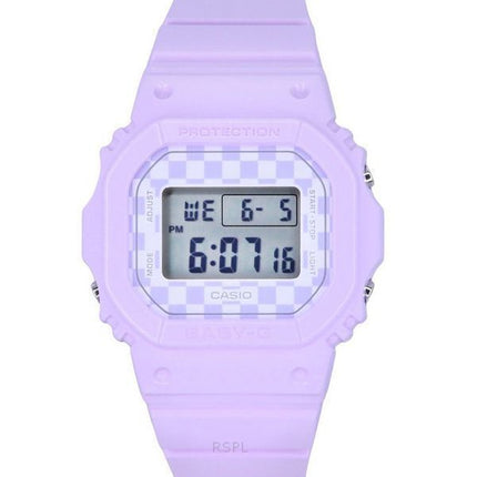 Casio Baby-G Skater Fashion Digital Lilla Resin Rem Quartz BGD-565GS-6 100M dameur