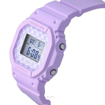 Casio Baby-G Skater Fashion Digital Lilla Resin Rem Quartz BGD-565GS-6 100M dameur