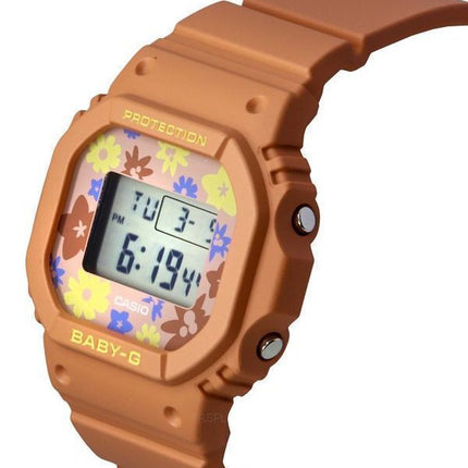 Casio Baby-G Retro Flower Field Digital harpiksrem Quartz BGD-565RP-4 100M dameur