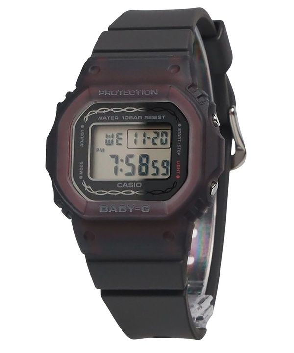 Casio Baby-G Digital Seasonal Collection 2024 biobaseret harpiksrem Quartz BGD-565RS-8 100M dameur