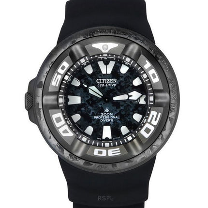 Citizen Eco-Drive Promaster Marine Godzilla Limited Edition Black Dial Diver&#39,s BJ8056-01E 300M herreur