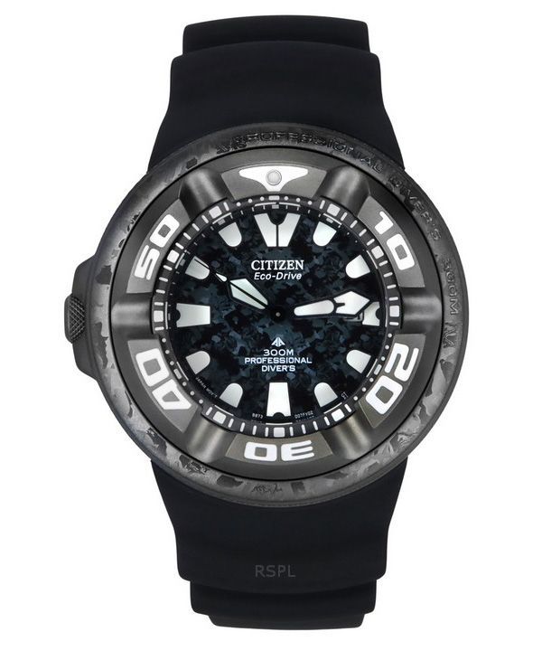 Citizen Eco-Drive Promaster Marine Godzilla Limited Edition Black Dial Diver&#39,s BJ8056-01E 300M herreur