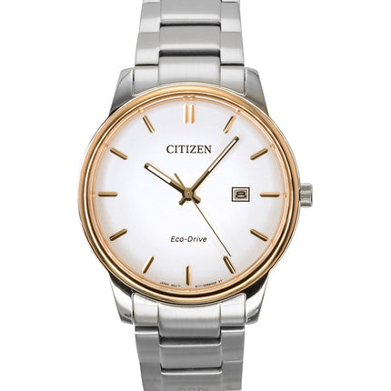 Citizen Eco-Drive rustfrit stål hvid skive BM6979-74A herreur