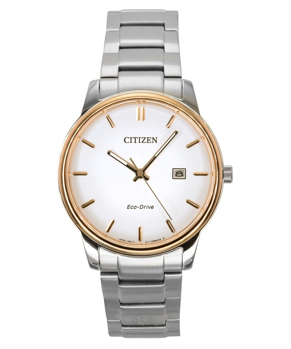 Citizen Eco-Drive rustfrit stål hvid skive BM6979-74A herreur