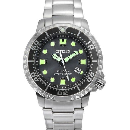 Citizen Promaster Dive Eco-Drive Rustfrit Stål Grey Dial Diver&#39,s BN0167-50H 200M herreur