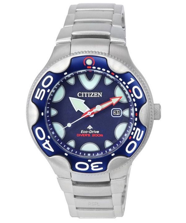 Citizen Promaster Dive Eco-Drive rustfrit stål Blue Dial Diver's BN0231-52L 200M herreur