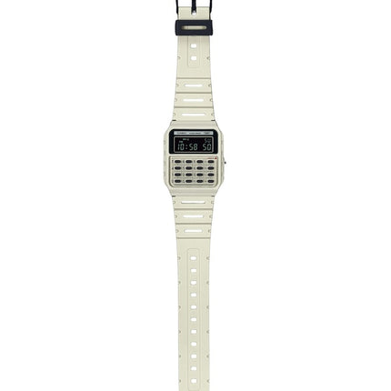 Casio POP Vintage Lommeregner digital grå biobaseret harpiksrem Quartz CA-53WB-8B unisex ur