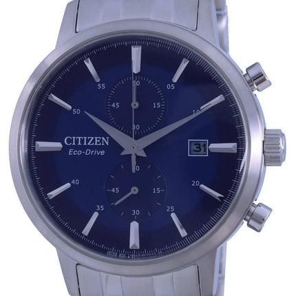 Citizen Classic Blue Dial rustfrit stÃ¥l Eco-Drive CA7060-88L herreur