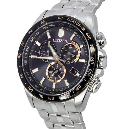 Citizen Denpa 30th Anniversary Limited Edition Radio Control Chronograph Eco-Drive CB5876-60E 100M herreur