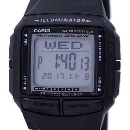 Casio Illuminator flersprogede Databank dobbelt tid Digital DB-36-1AV Herreur