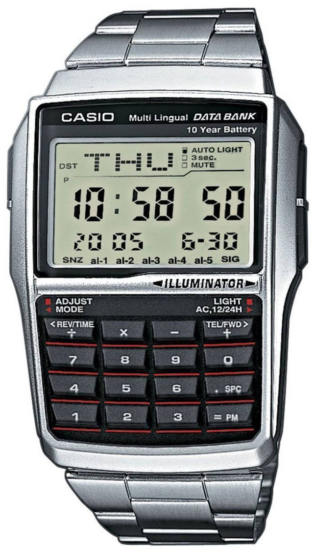 Casio ungdom Digital Data Bank 5 Alarm flersprogede DBC-32 d-1ADF DBC-32 d-1 Herreur