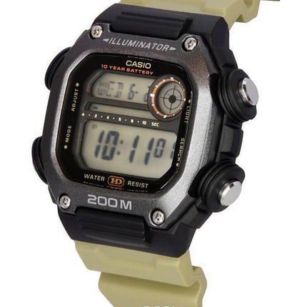 Casio Standard Digital Sand Resin Band Quartz DW-291HX-5A DW291HX-5 200M herreur