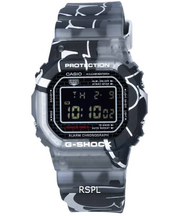 Casio G-Shock Street Spirit Digital Quartz DW-5000SS-1 DW5000SS-1 200M herreur