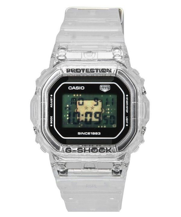 Casio G-Shock Clear Remix 40-års jubilæum Limited Edition Digital Quartz DW-5040RX-7 200M herreur