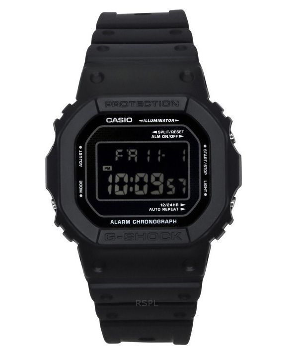 Casio G-Shock digital biobaseret harpiksrem Quartz DW-5600RW-1 200M herreur