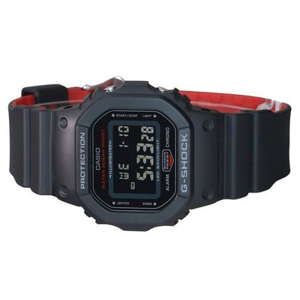 Casio G-Shock Digital Resin Rem Quartz DW-5600UHR-1 200M herreur