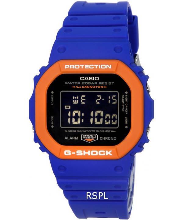 Casio G-shock Digital Spirited Colours Limited Edition Quartz DW-5610SC-2 DW5610SC-2 200M herreur