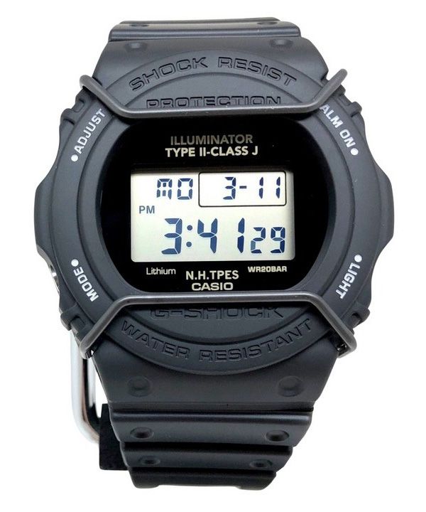 Casio G-Shock Digital N Hoolywood Collaboration Limited Edition Resin Strap Quartz DW-5700NH-1 200M herreur