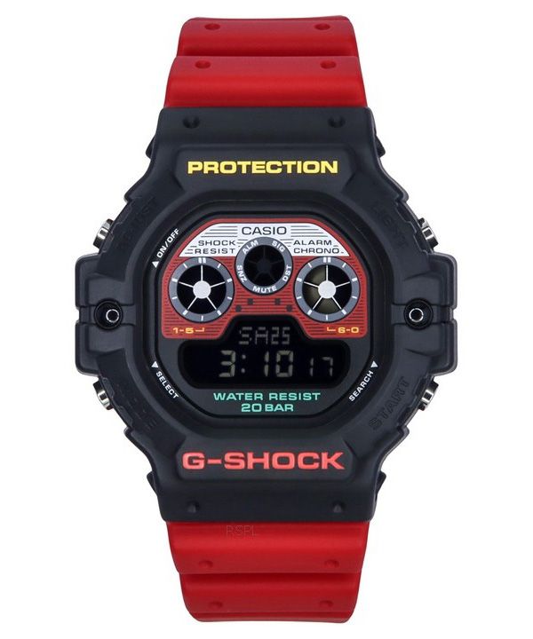 Casio G-Shock Mix Tape Digital Limited Edition Quartz DW-5900MT-1A4 200M herreur