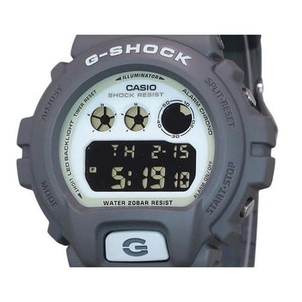 Casio G-Shock Hidden Glow Digital Resin Rem Quartz DW-6900HD-8 200M herreur