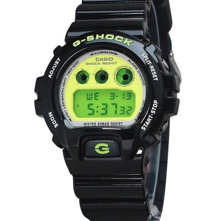 Casio G-Shock digital sort biobaseret harpiksrem Quartz DW-6900RCS-1 200M herreur