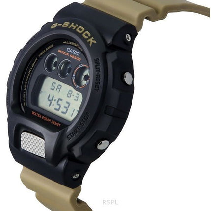 Casio G-Shock Digital Resin Rem Black Dial Quartz DW-6900TU-1A5 200M herreur