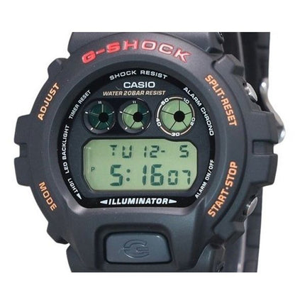 Casio G-Shock Digital Resin Rem Quartz DW-6900UB-9 200M herreur