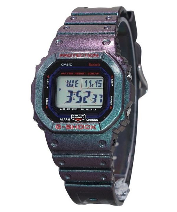 Casio G-Shock Aim High Gaming Series Mobile Link Digital Quartz DW-B5600AH-6 200M herreur