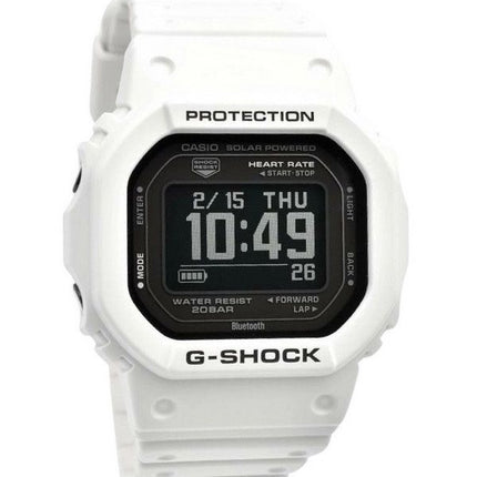 Casio G-Shock G-Squad Digital Smartphone Link Bluetooth Bio Based Resin Solar DW-H5600-7 200M herreur