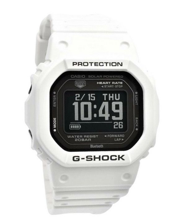 Casio G-Shock G-Squad Digital Smartphone Link Bluetooth Bio Based Resin Solar DW-H5600-7 200M herreur