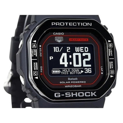 Casio G-shock Move G-Squad Digital Smartphone Link Bio-baseret harpiksrem Solar DW-H5600MB-1A4 200M herreur