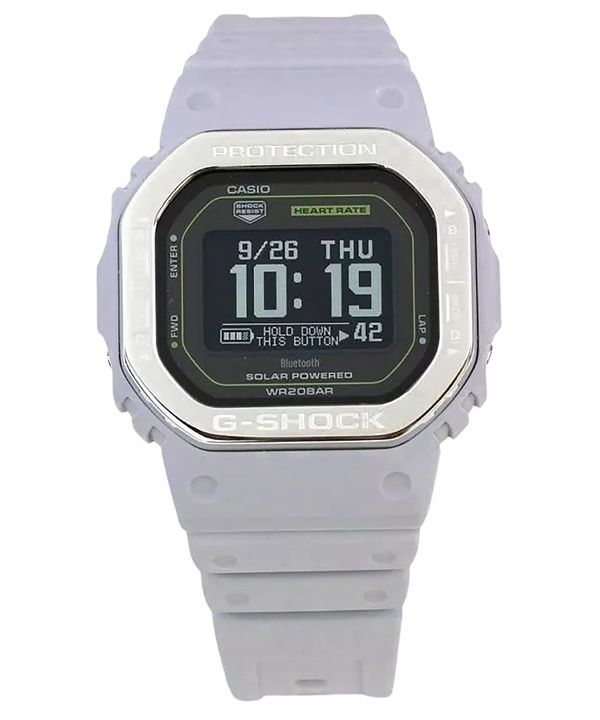 Casio G-shock Move Digital Smartphone Link Bio-baseret harpiksrem Solar DW-H5600MB-8A9 200M herreur