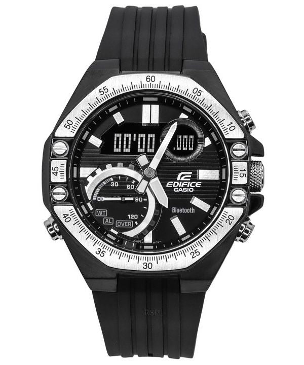 Casio Edifice Automotive Toolkit Inspired Design Series Analog Digital Quartz ECB-10TP-1A 100M herreur