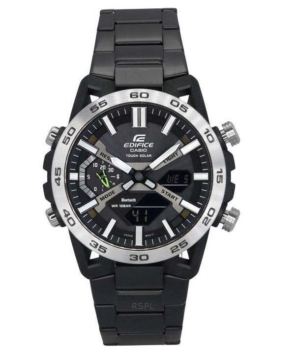 Casio Edifice Sospensione Analog Digital Smartphone Link Tough Solar ECB-2000DD-1A 100M herreur