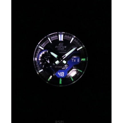 Casio Edifice Windflow Analog Digital Smartphone Link Black Dial Tough Solar ECB-2200PB-1A 100M herreur