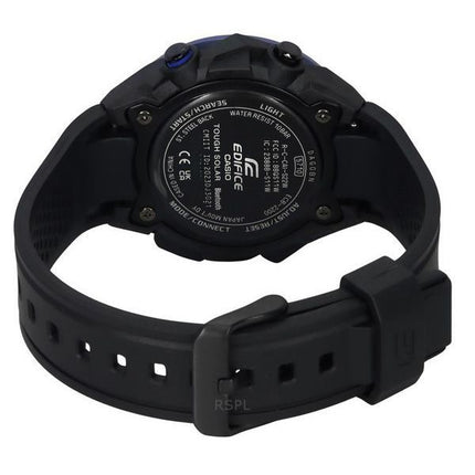 Casio Edifice Windflow Analog Digital Smartphone Link Black Dial Tough Solar ECB-2200PB-1A 100M herreur