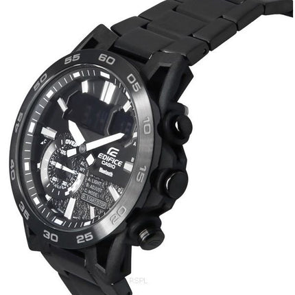 Casio Edifice Sospensione Smartphone Link Bluetooth Analog Digital Black Dial Quartz ECB-40BK-1A 100 herreur