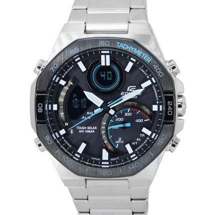 Casio Edifice Mobile Link Analog Digital Grey Dial Solar ECB-950DB-1A 100M herreur