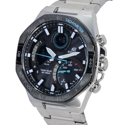 Casio Edifice Mobile Link Analog Digital Grey Dial Solar ECB-950DB-1A 100M herreur