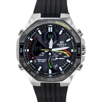 Casio Edifice Analog Digital Mobillink Black Dial Tough Solar ECB-950MP-1A 100M herreur