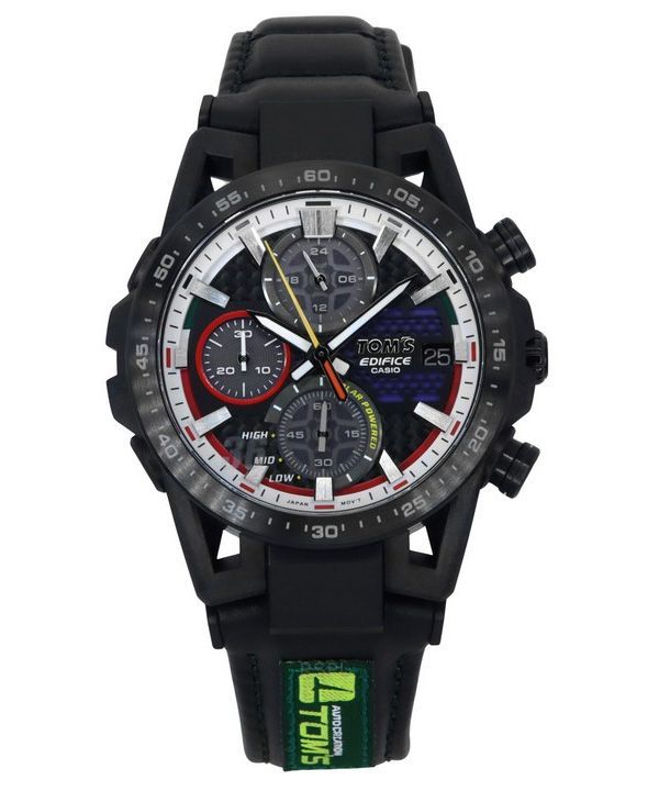 Casio Edifice Sospensione Analog TOMS 50th Anniversary Edition Black Dial Solar EFS-S641TMS-1A 100M herreur