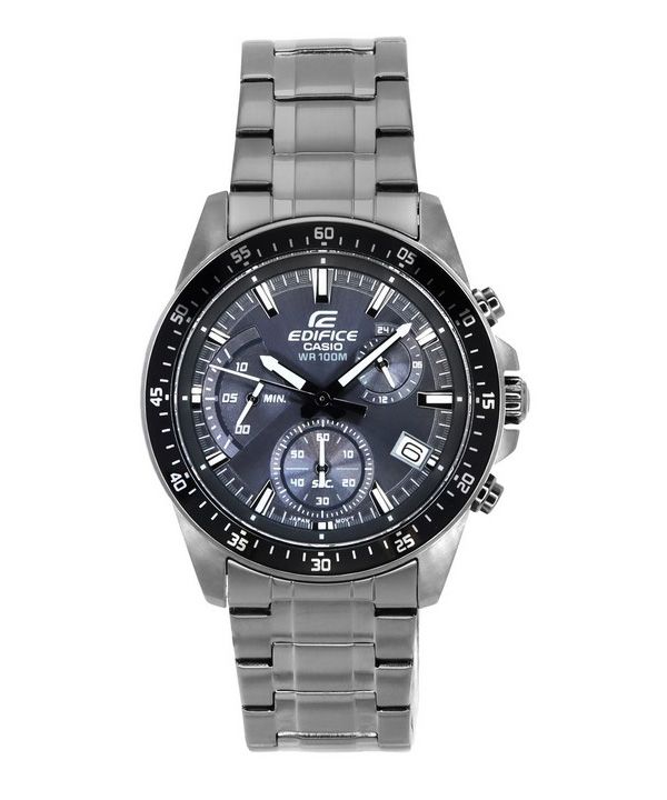 Casio Edifice Standard Analog Chronograph Black Dial Quartz EFV-540DC-1C 100M herreur