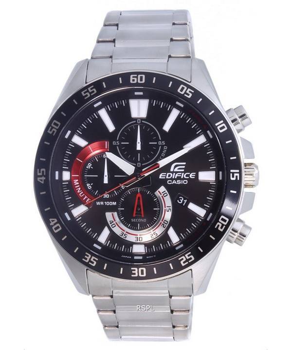 Casio Edifice Chronograph Analog Quartz EFV-620D-1A4V EFV620D-1A4 100M herreur