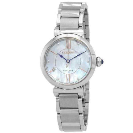 Citizen L Series Diamond Accent Mother Of Pearl Dial Eco-Drive EM1070-83D dameur