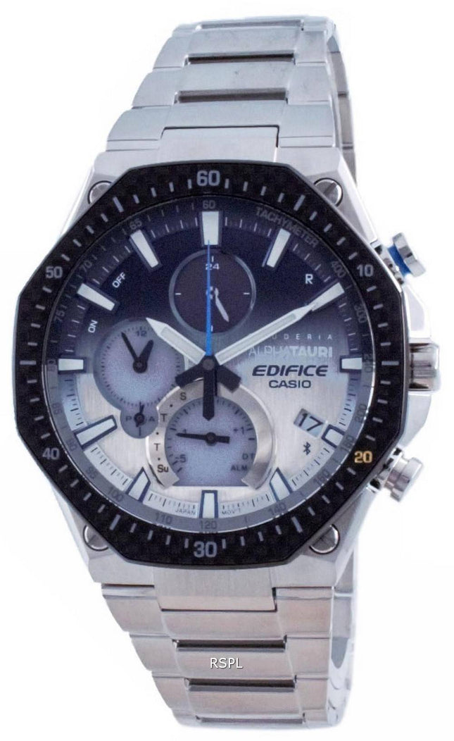 Casio Edifice Scuderia AlphaTauri Limited Edition Solar Powered Quartz EQB-1100AT-2A EQB1100AT-2 100M Herreur