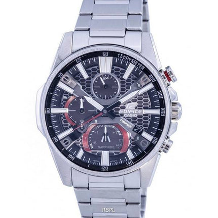 Casio Edifice Mobile Link Analog Solar EQB-1200D-1A EQB1200D-1 100M herreur