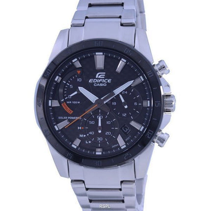 Casio Edifice Chronograph Analog Solar EQS-930DB-1A EQS930DB-1 100M herreur