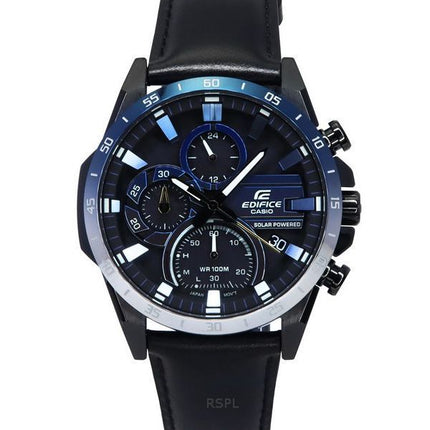 Casio Edifice Nighttime Drive Series Analog Chronograph Black Dial Solar EQS-940NL-1A 100M herreur