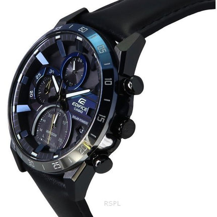 Casio Edifice Nighttime Drive Series Analog Chronograph Black Dial Solar EQS-940NL-1A 100M herreur